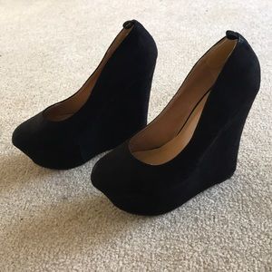 just fab wedges (black)